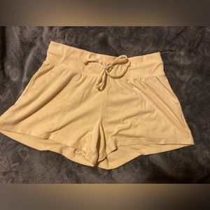 Yellow shorts
